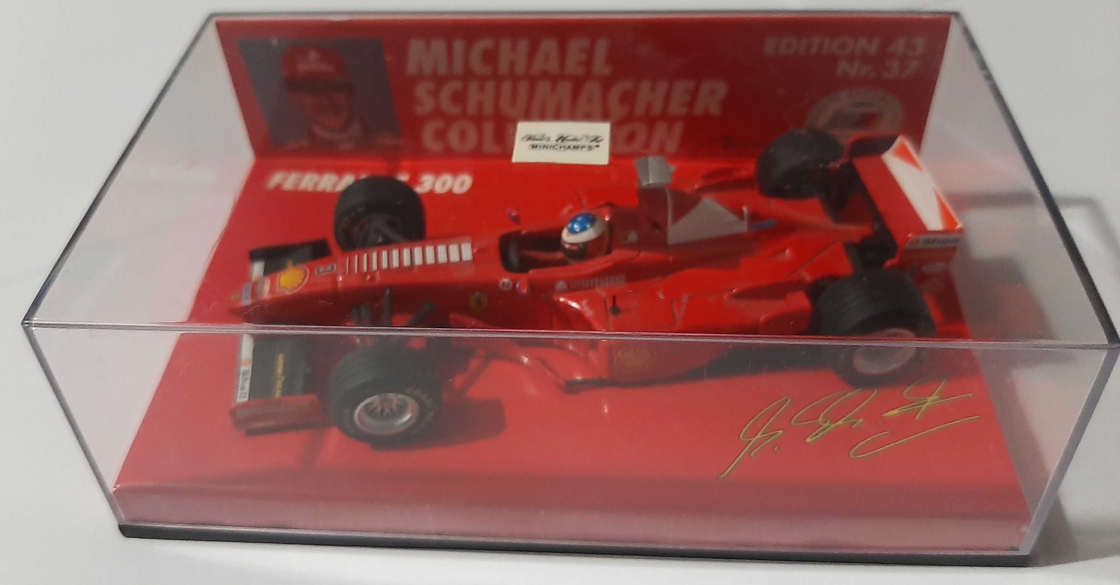 Michael Schumacher F1 Ferrari F300 de 1998 Minichamps