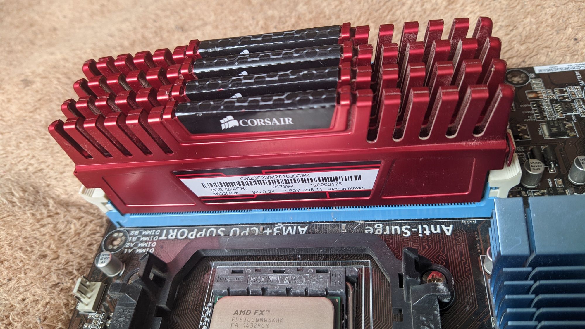 Комплект AM3+ FX6300 | 16GB DDR3 1600