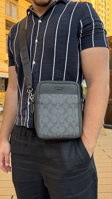 Coach нова чоловіча сумка через плече месенджер