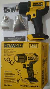 Аккумуляторный строительный фен DeWALT DCE530 20V