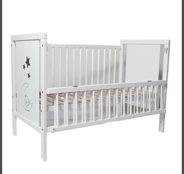 Дитяче ліжко з відкидним бортиком