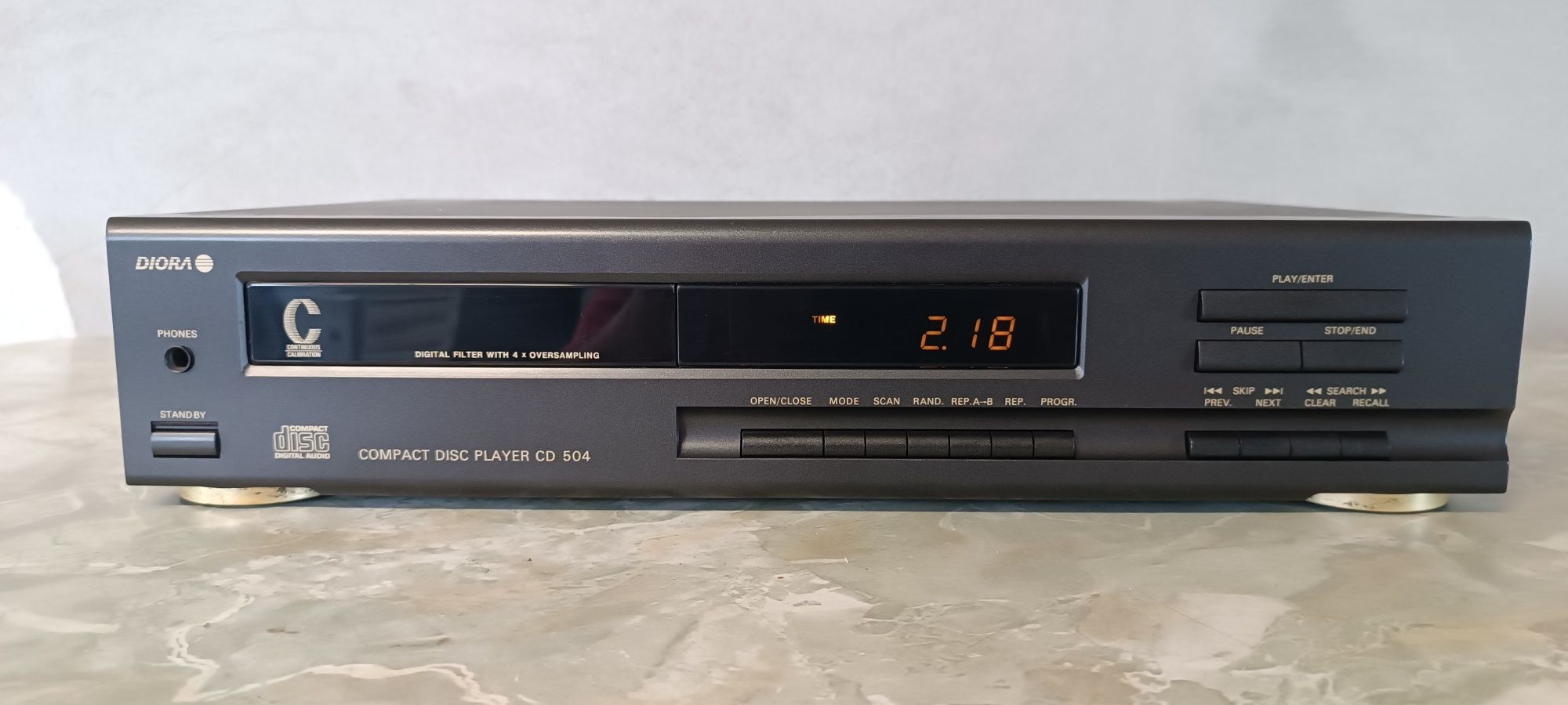 Compact Disc Player CD 504, Diora, Unitra