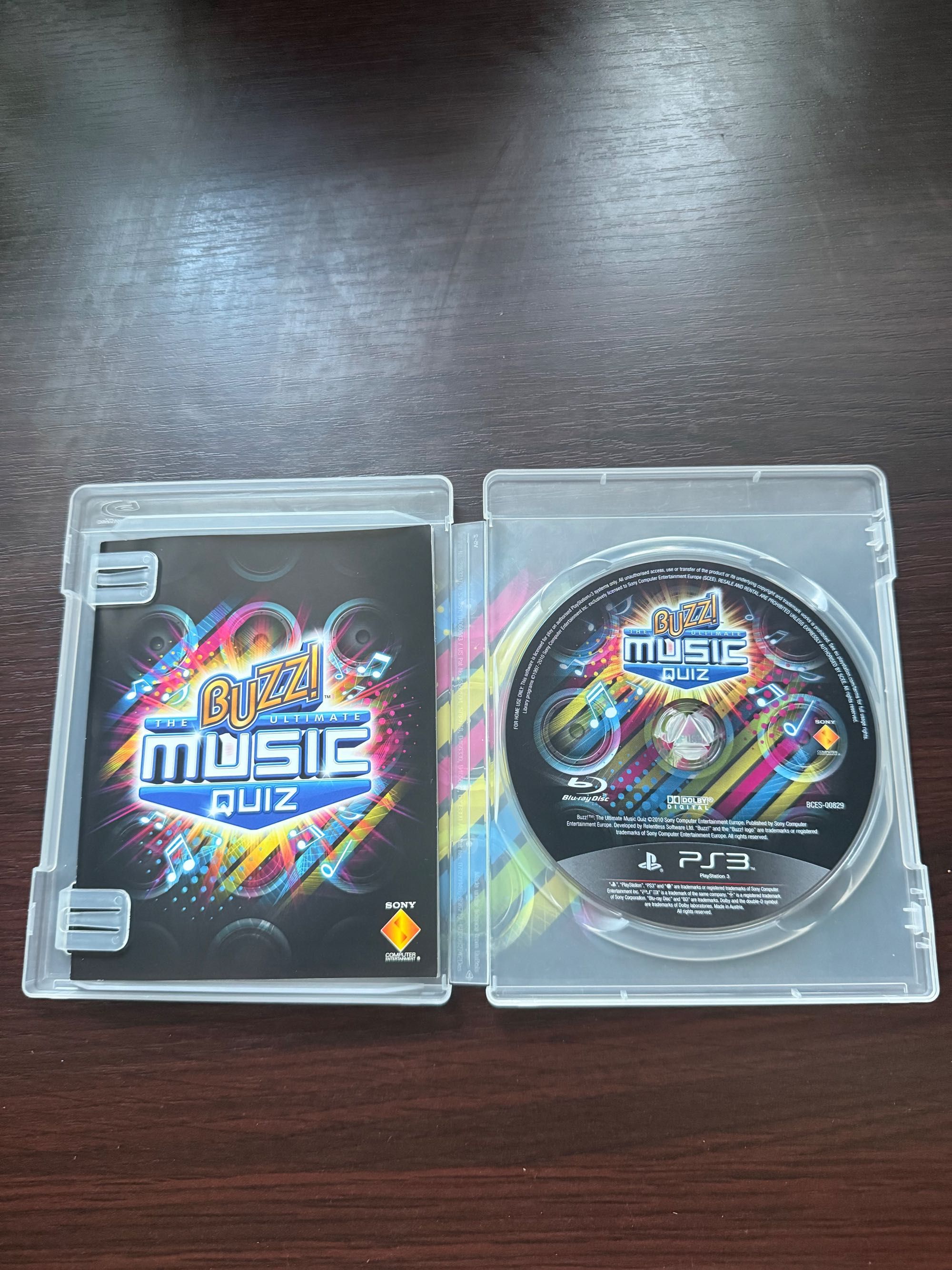 buzz! The ultimate music quiz ps3