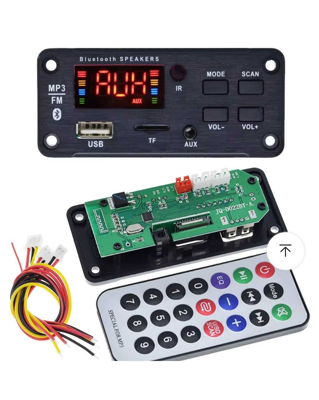 Bluetooth USB Fm радіо 3w -120w/3.7v -18v _MP3 модуль