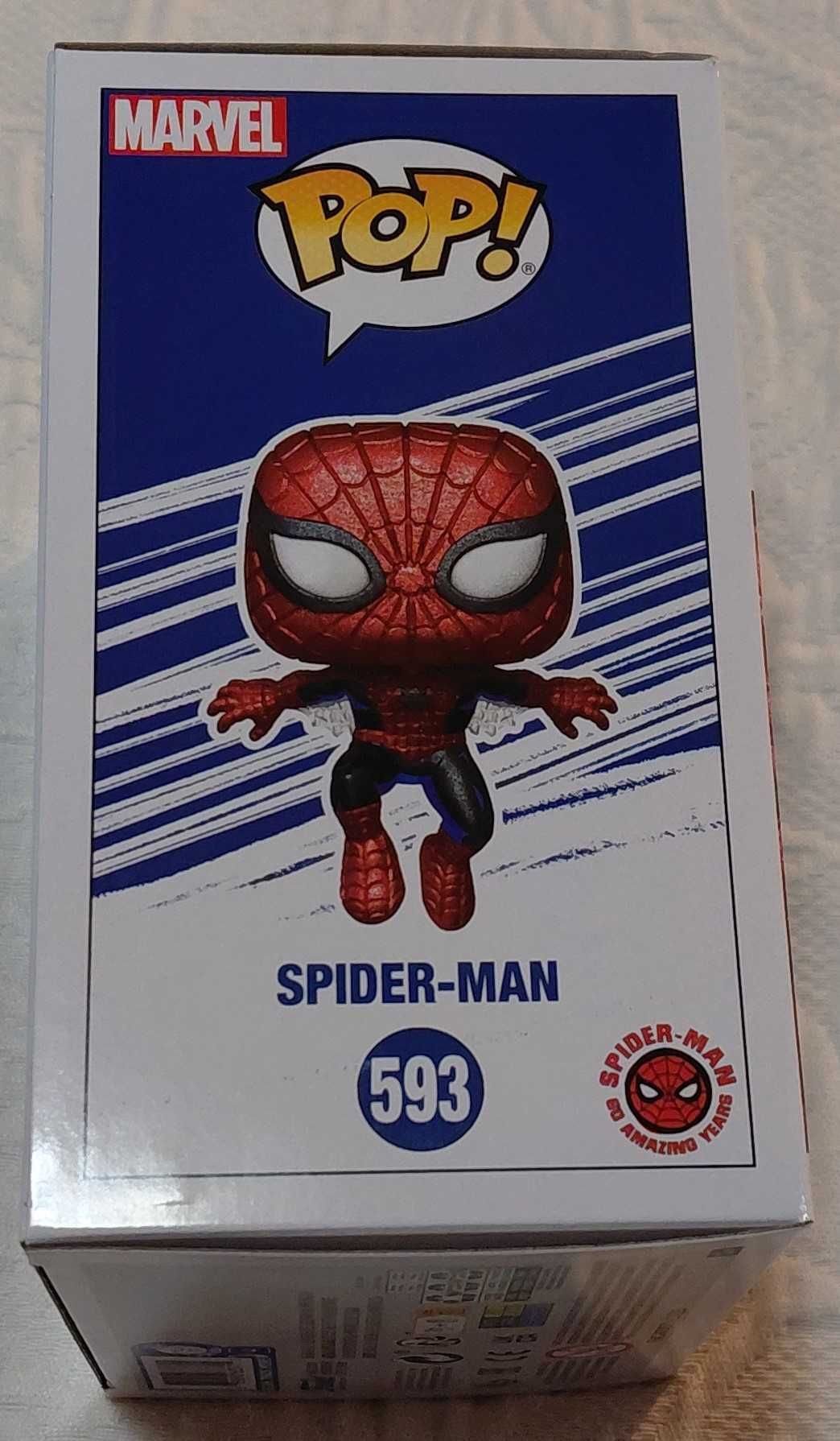 funko pop marvel 593 spider-man special edition diamond collection