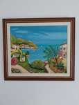 Quadro pintado à mão