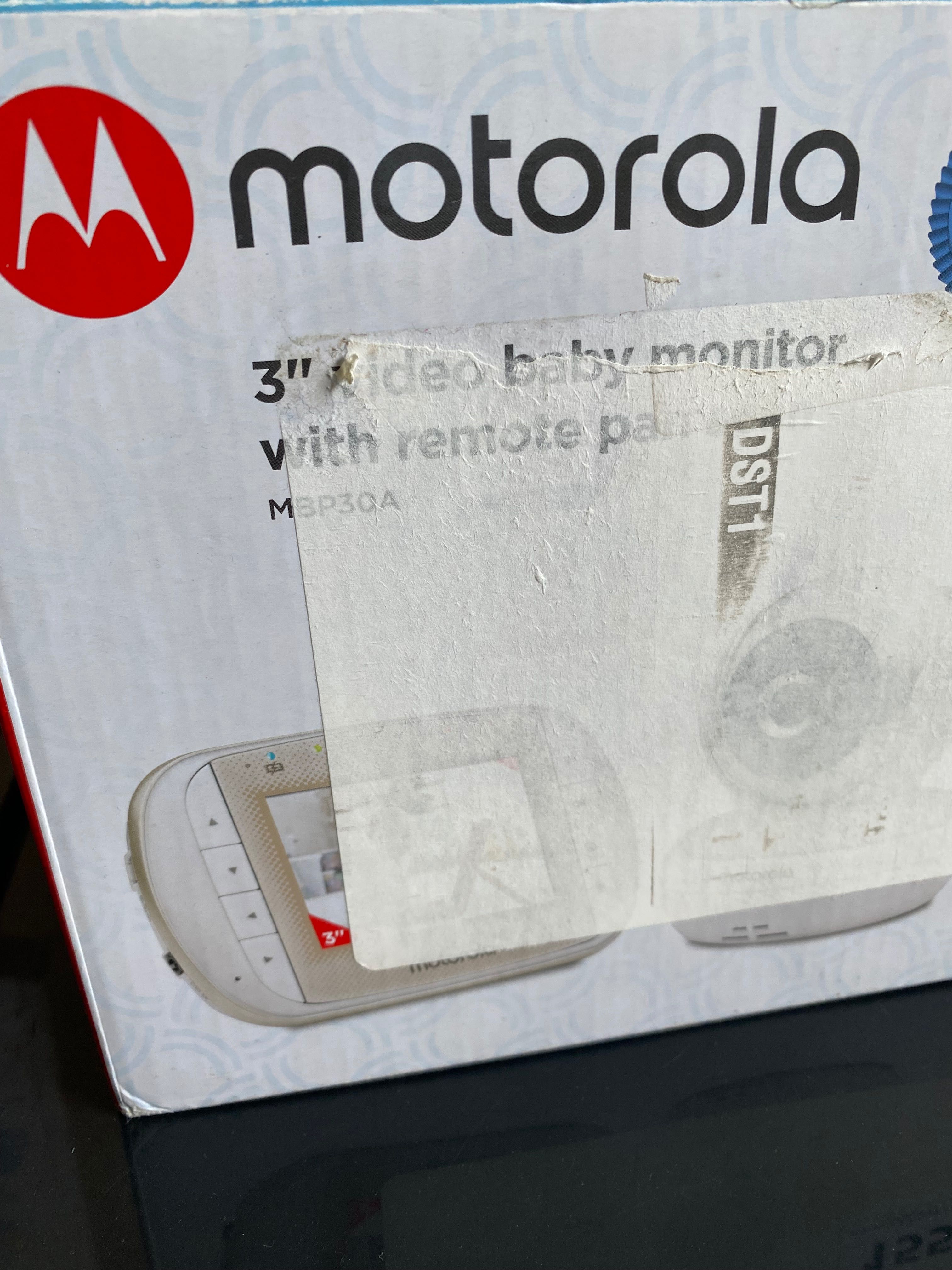Motorola Baby MBP30A Kamera Wideo dla Niemowląt, Biała, 3"