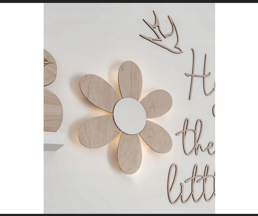 Nowa lampka led stokrotka