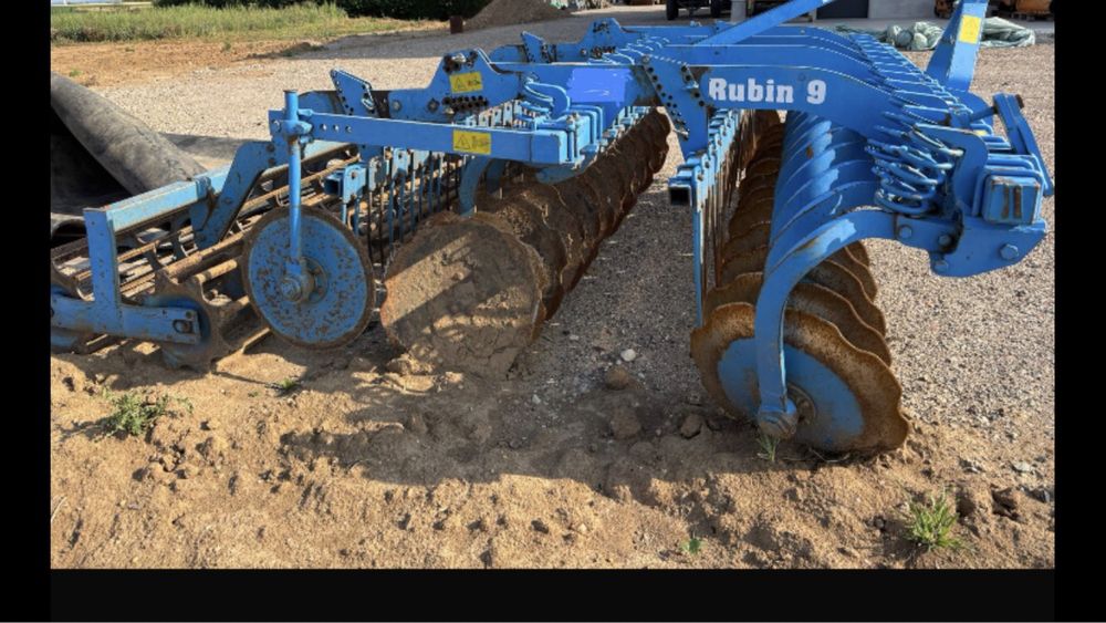 FV Brona talerzowa Lemken Rubin 9/350 69ty zł 9/300 jak nowe z Niemiec