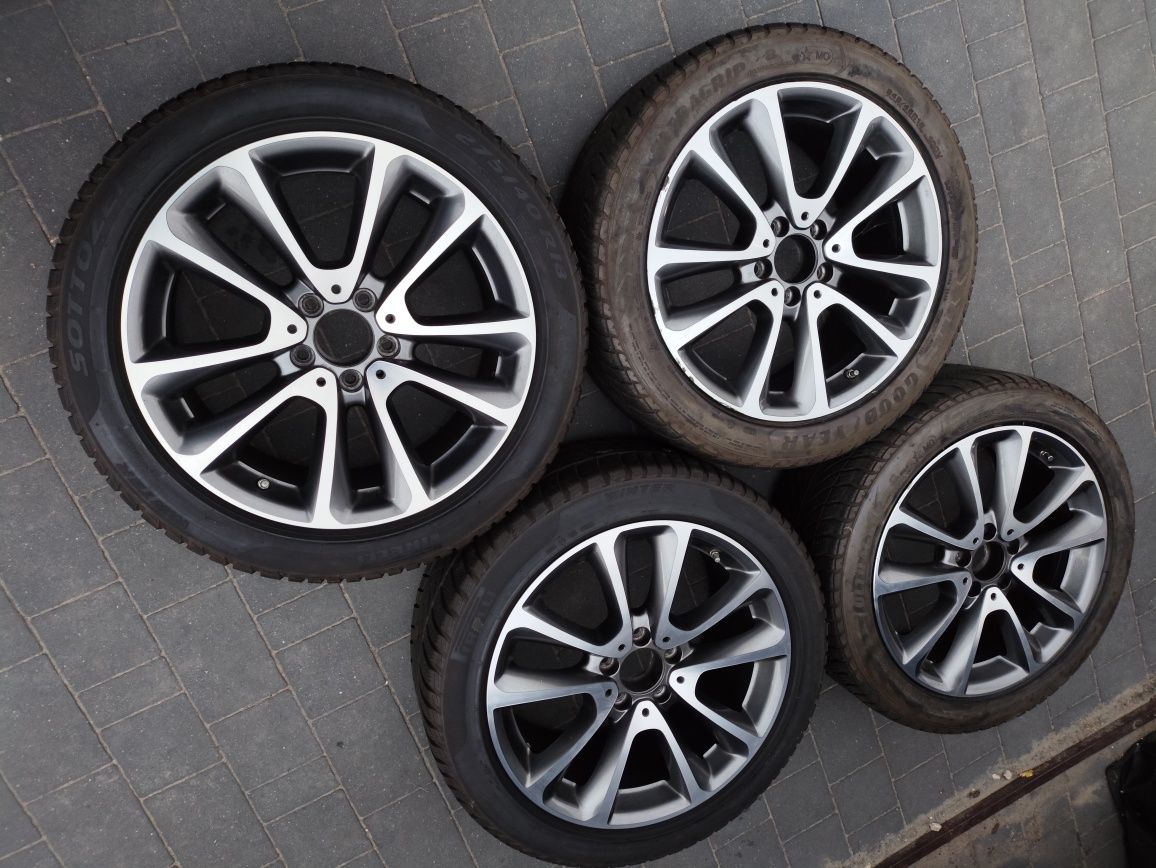 Oryginalne alufelgi, koła Mercedes E klasa w213 18" 2x 8J i 2x.9J