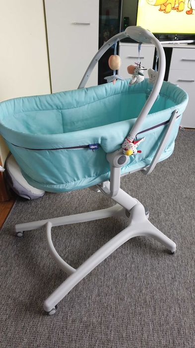 Chicco Baby Hug 4w1 + Przewijak + Moskitiera + Materac