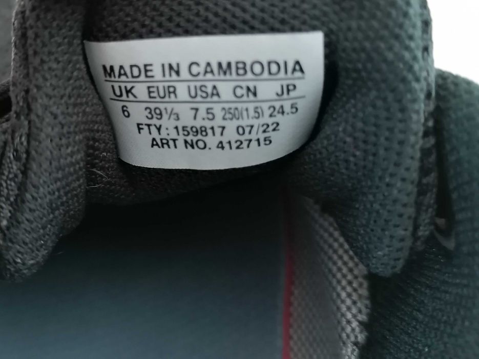 Sapatilhas Salomon Pretas nº39 1/3 Gore-Tex