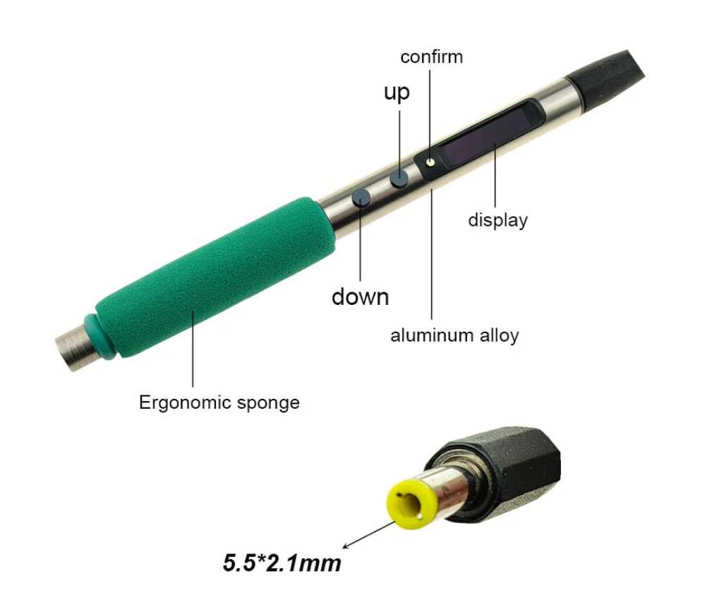 Mini Estação Soldar - TS  c210  JBC  soldering iron package