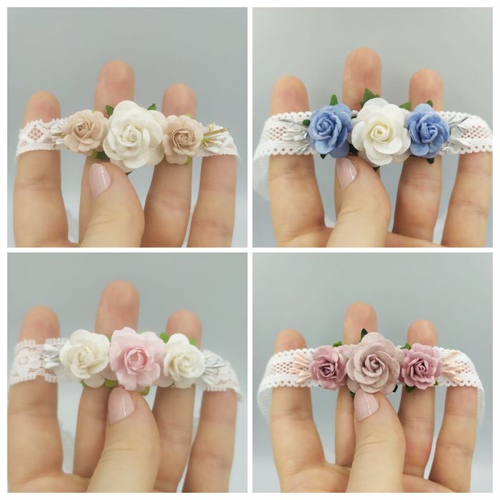 Wianuszek , opaska dla dziecka chrzest, sesje