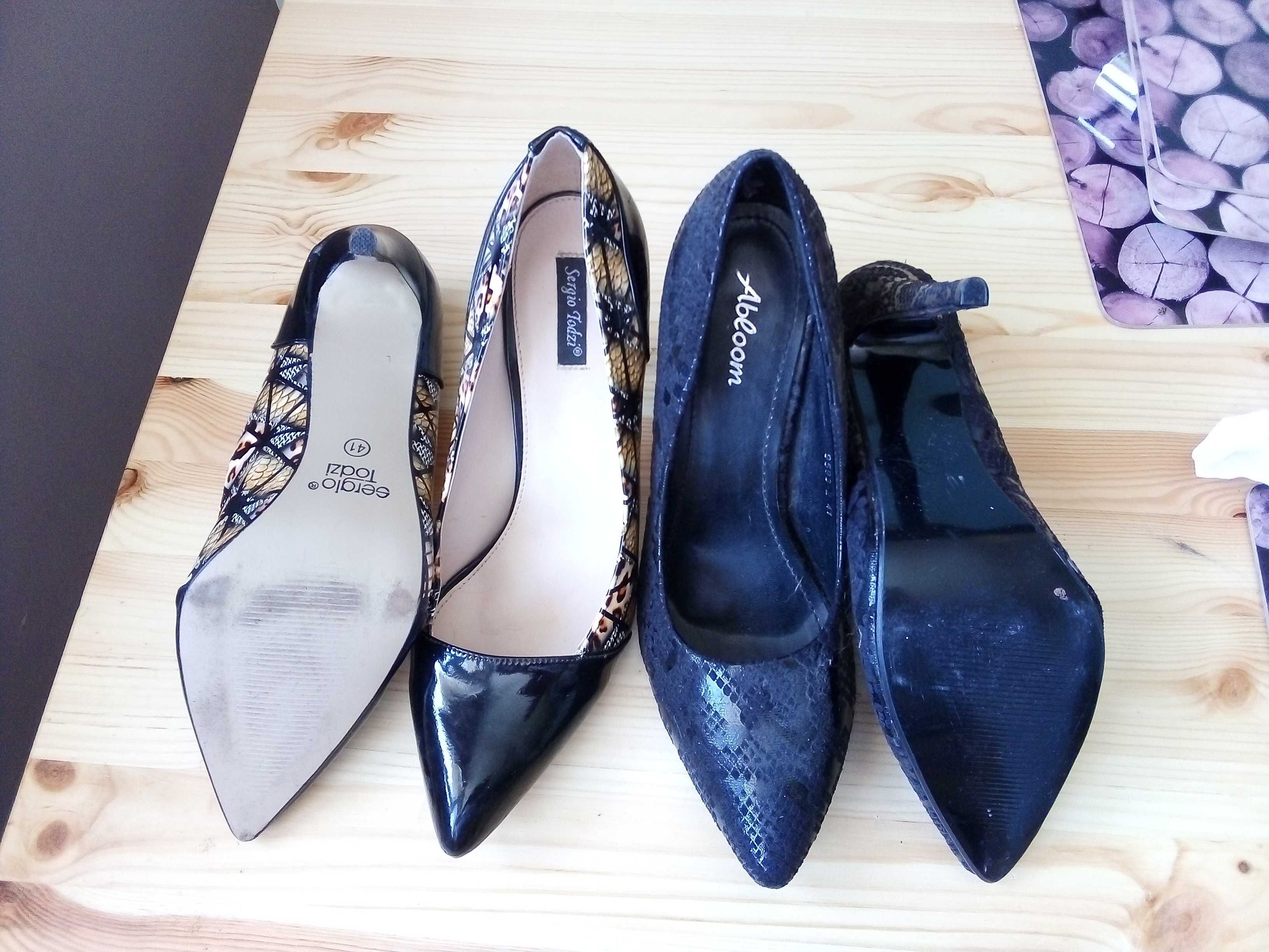 Buty szpilki i jesienne
