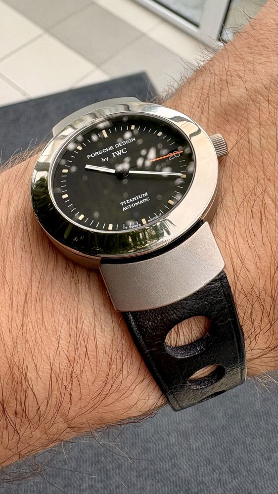 Zegarek IWC Porsche Design automatic titanium oryginalny