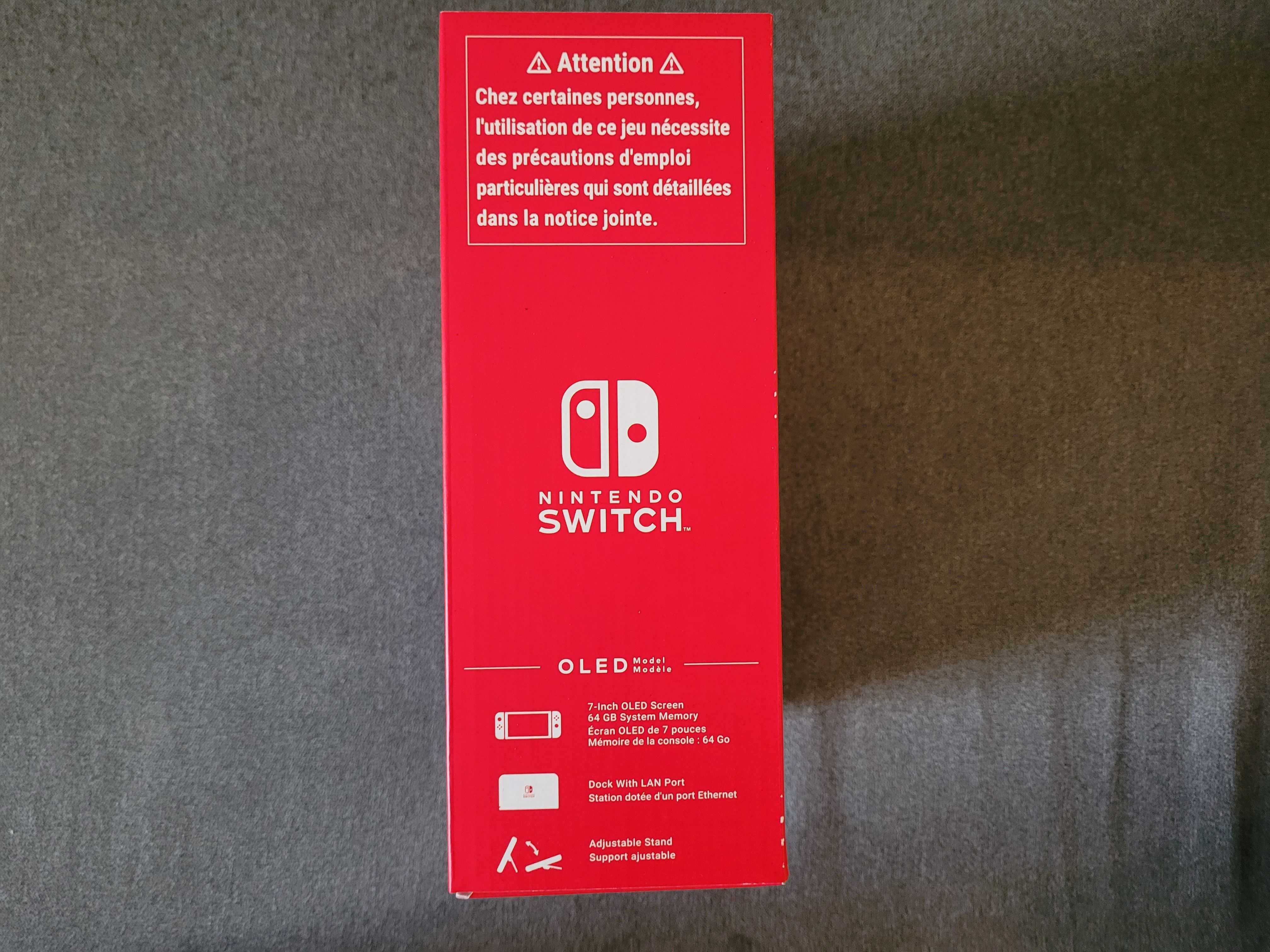 Konsola Nintendo Switch OLED biała NOWA