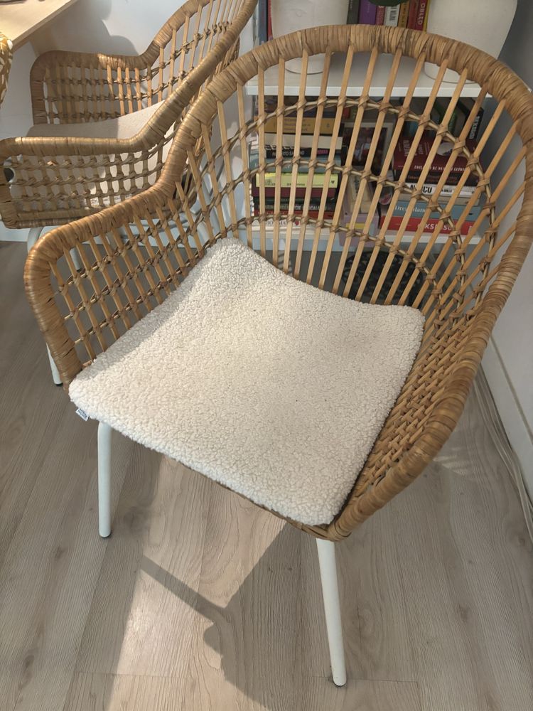 Nilsove krzesło rattan Ikea