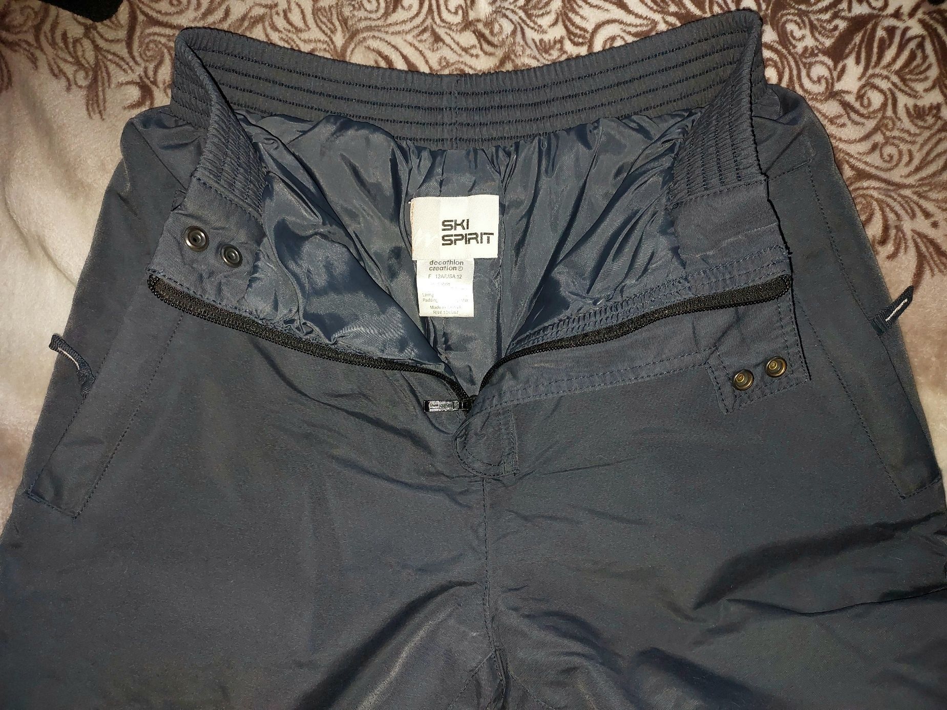 Dziecięce Spodnie narciarskie na narty Decathlon Quechua 12 lat r.12A