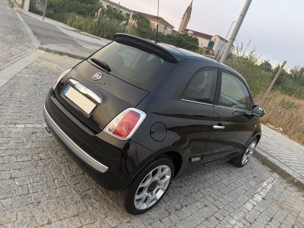Fiat 500 - Caixa Automática c/ GPS e CarPlay - 1.2 Dualogic