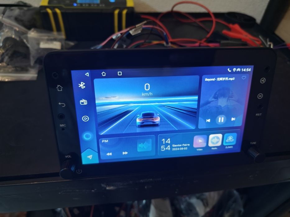 Radio 2 DIN Android Alfa Romeo 159 + Carplay + GPS + Kit mãos livres