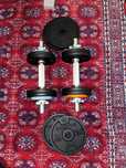 Vendo conjunto de halteres