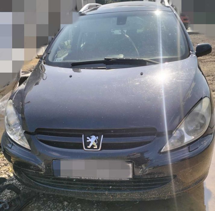 CZĘŚCI maska zderzak zawieszenie lampa Peugeot 307/ 307 SW D/B kolory