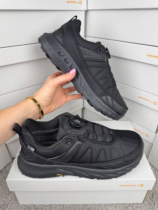 Чоловічі кросівки Merrell Float Pro BOA Мужские кроссовки Мерел черные