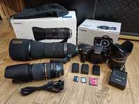 Canon 7D Mark II + Tamron 17-50 / 70-300 / 150-600 G2 - zestaw !