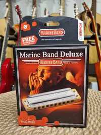 nowa harmonijka Hohner Marine Band Deluxe 2005/20 De Luxe różne ton.