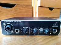 Interface Placa de som Behringer