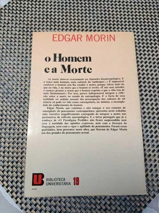 O Homem e a Morte, Edgar Morin