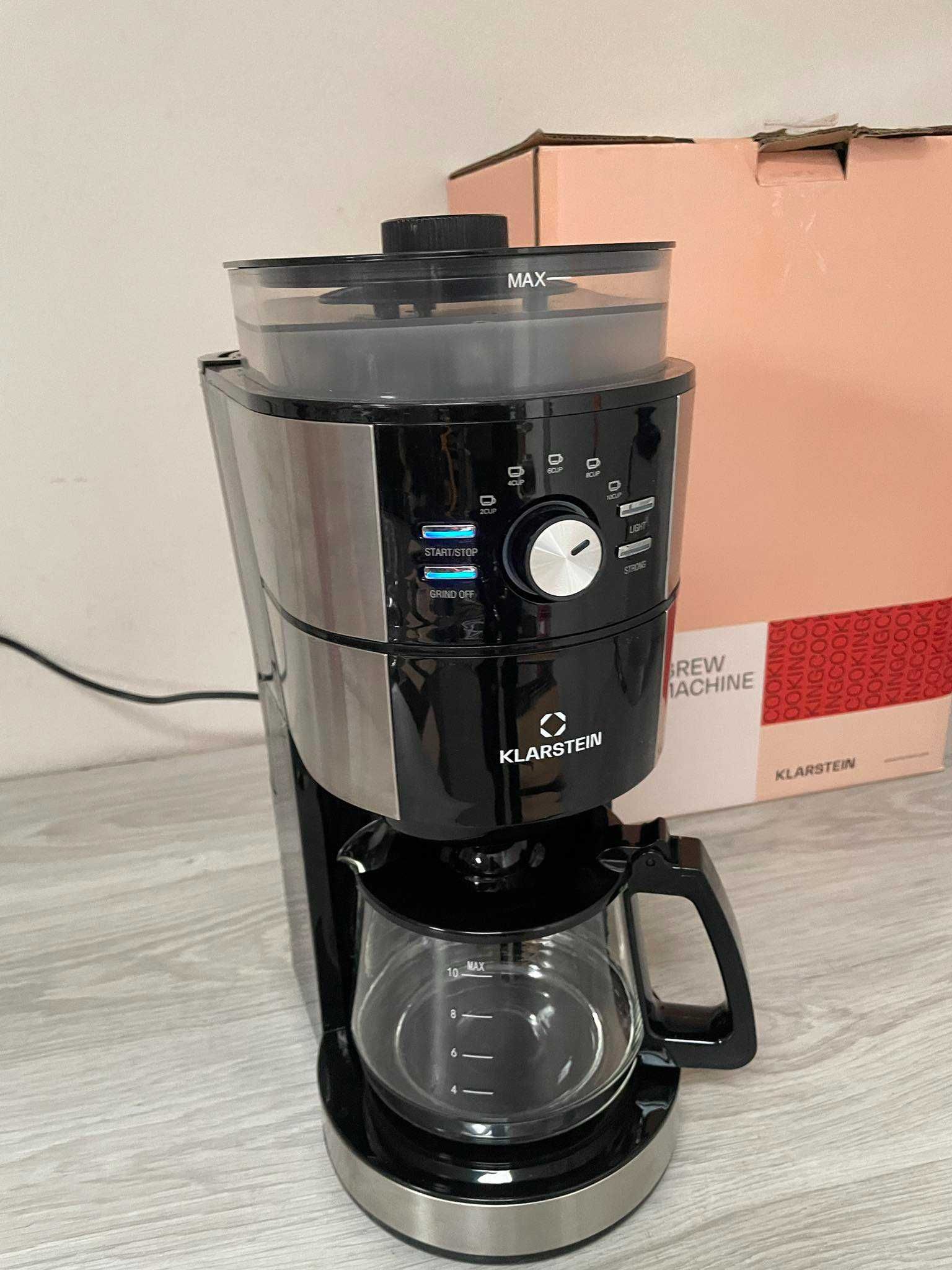 Ekspres przelewowy Klarstein Grind & Brew USZKODZONY