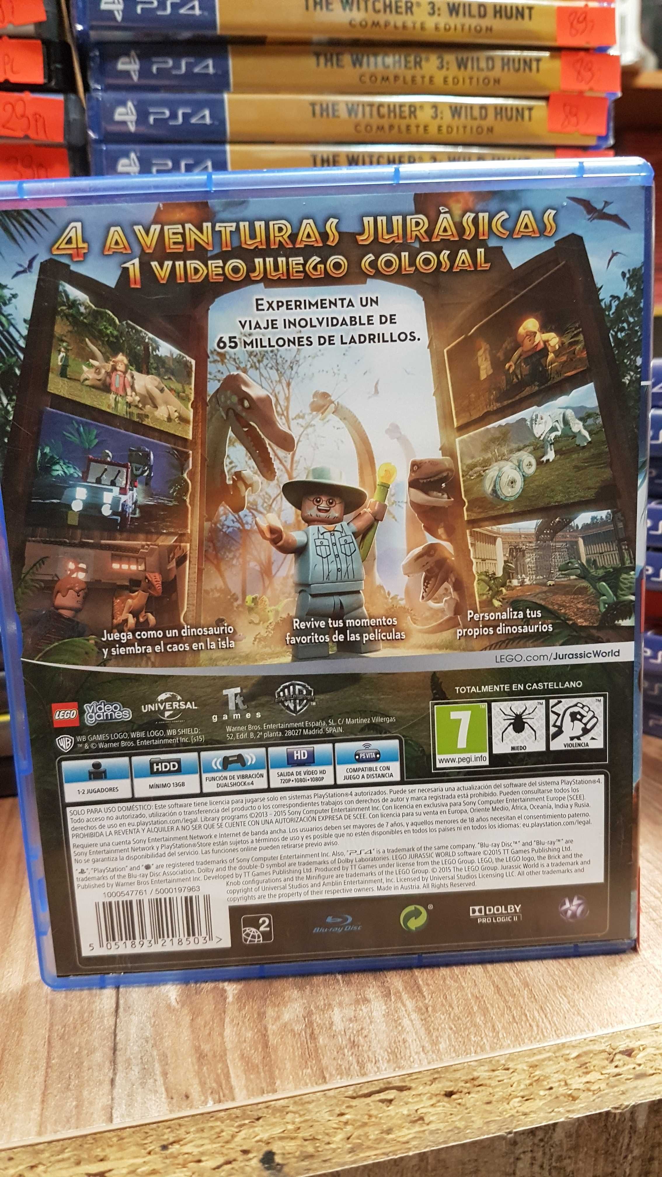 LEGO Jurassic World PS4 Sklep Wysyłka Wymiana