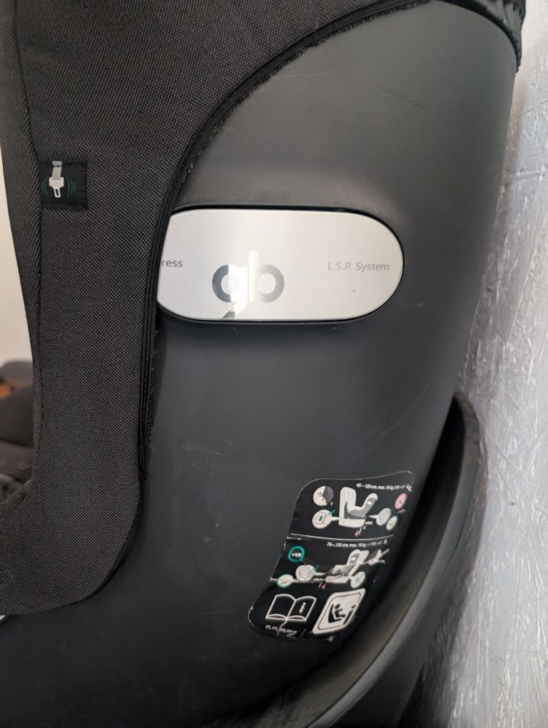 GB vaya fotelik 0-18 360 używany ISOFIX tyłem