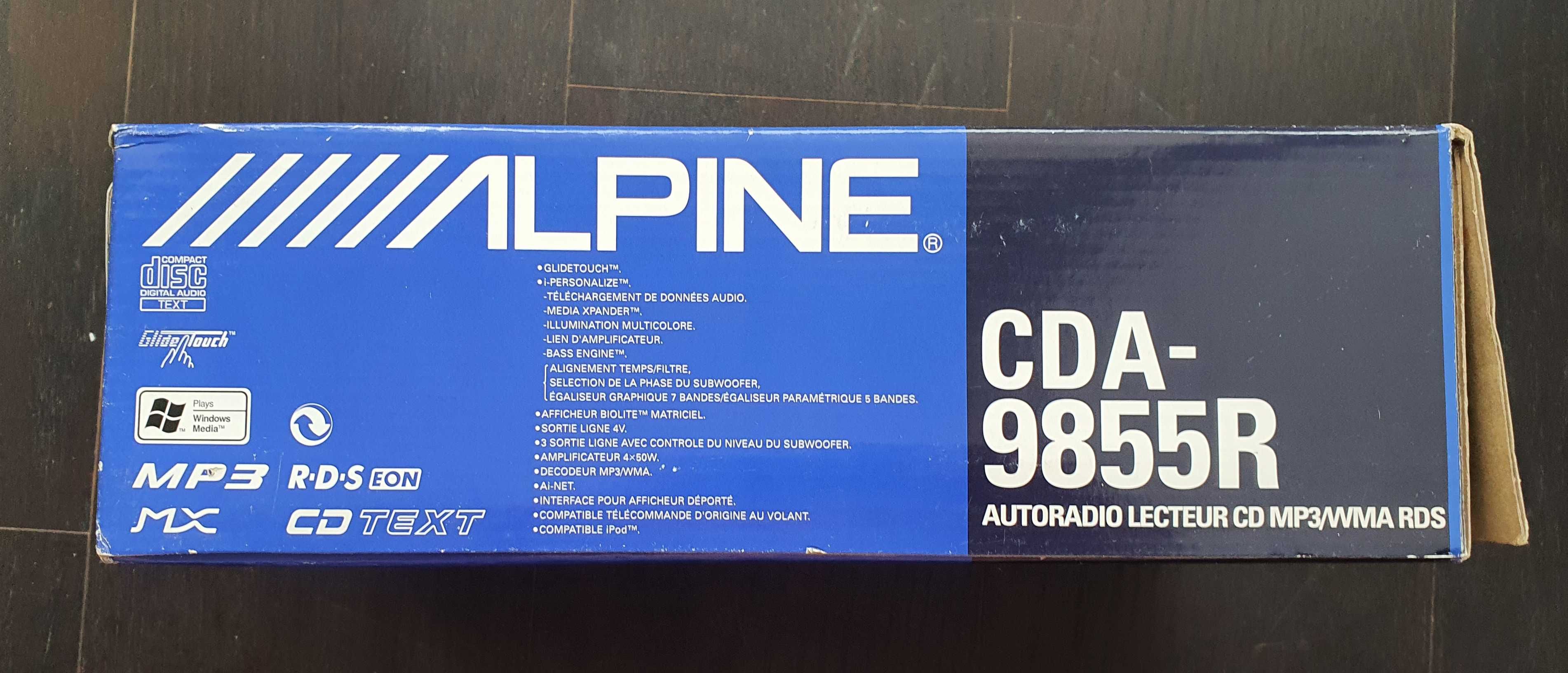 автомагнитола ALPINE CDA-9855R