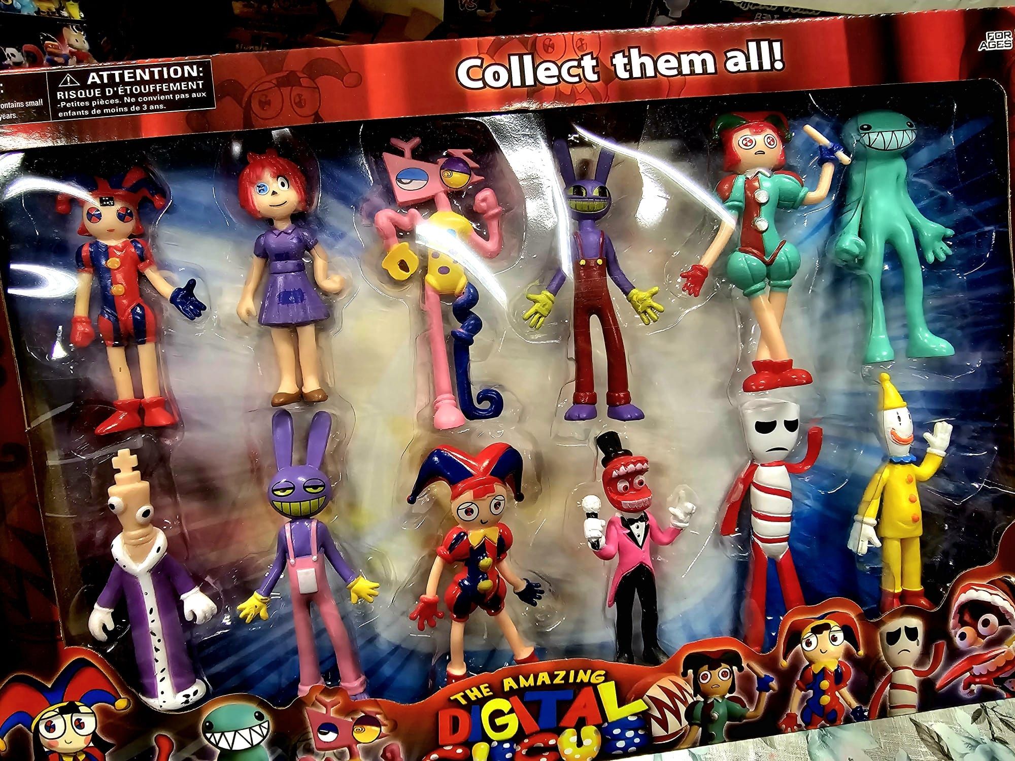 Nowy zestaw figurek figurki The Amazing Digital Circus - zabawki