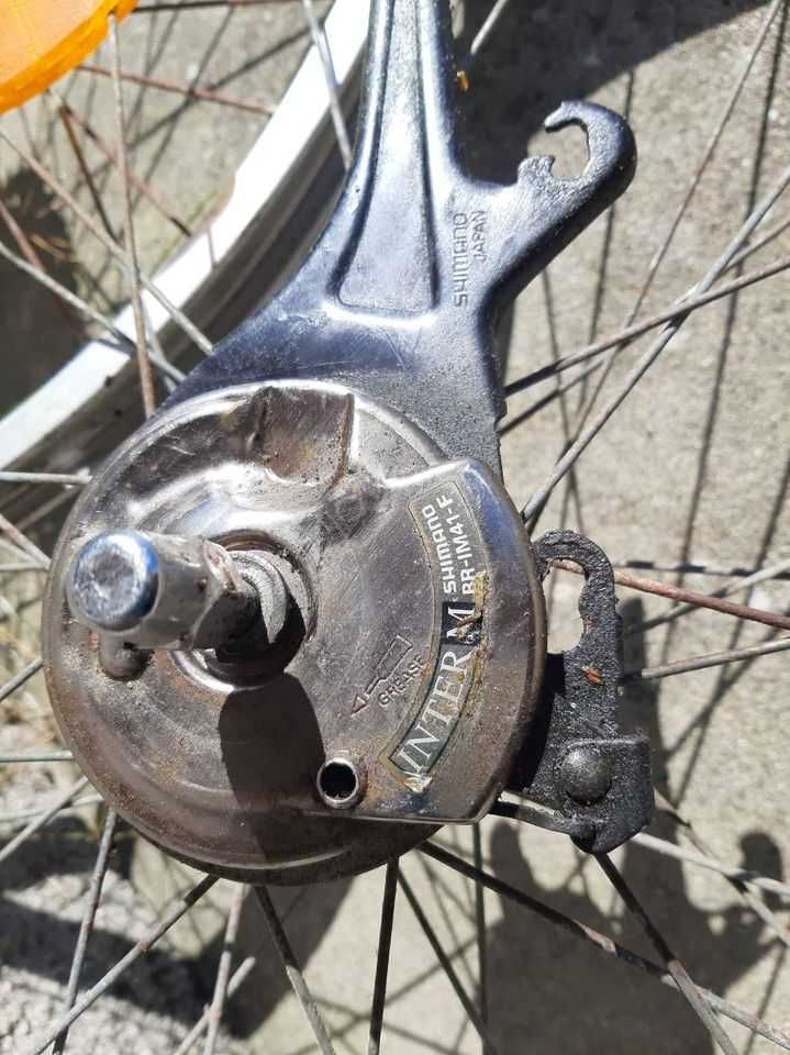 Rodas 26 c/travão de cubo e cubo 3v