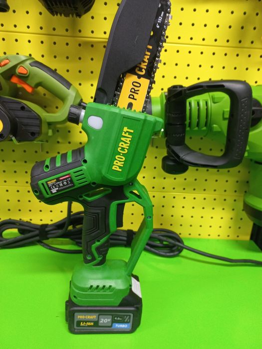 Procraft PKA32Li (1 АКБ) • Міні-пила 20В • Гарантія 3 роки
