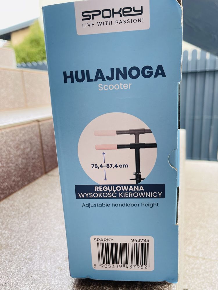 Nowa hulajnoga Spokey