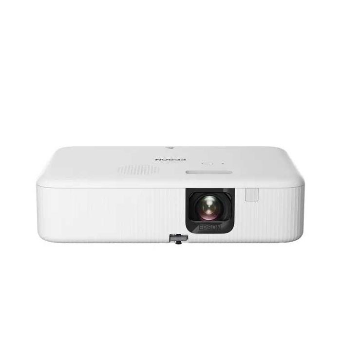 Projektor Epson CO-FH02 + ekran Avtek – zestaw jak nowy!