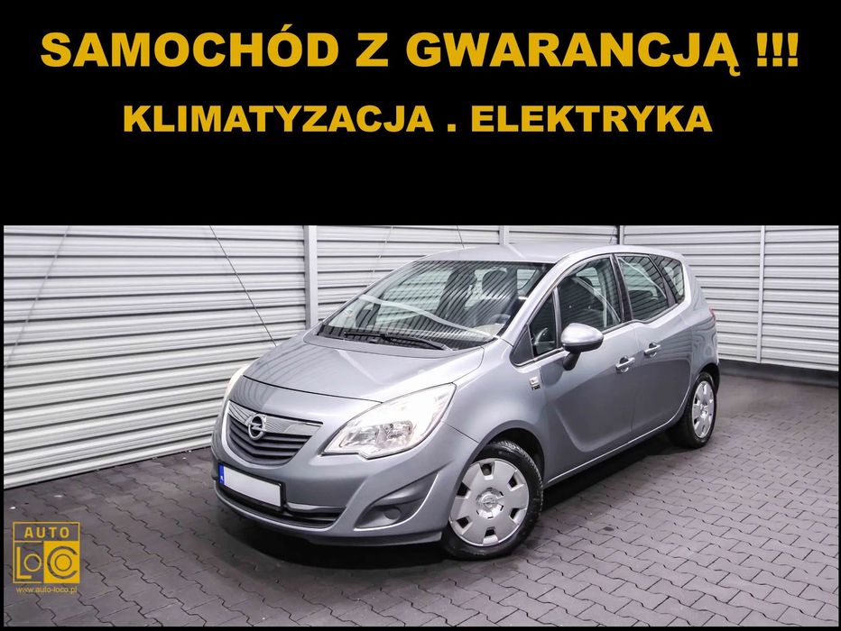 Opel Meriva Klimatyzacja + Elektryka + ZAREJESTROWANY w POLSCE !!!