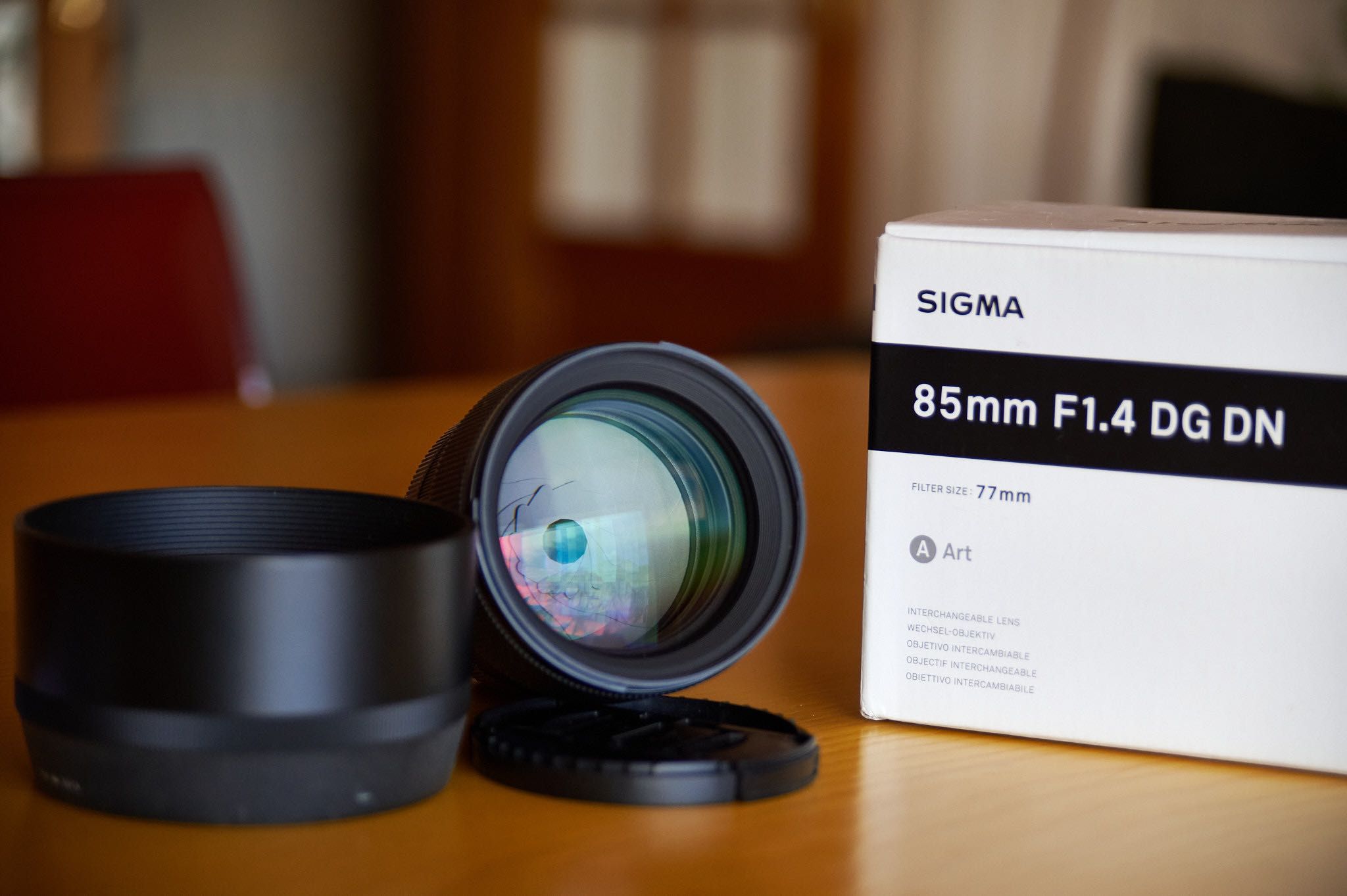 Sigma 85mm F1.4 DG DN para L-Mount Como nova.