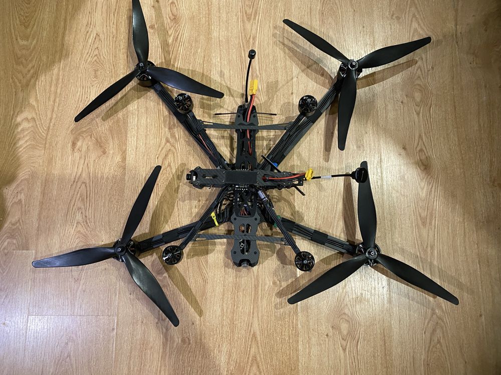 15 дюймів inch фпв fpv монстр Dron-Dragon Дрон-Дракон 4320-350kv мотор
