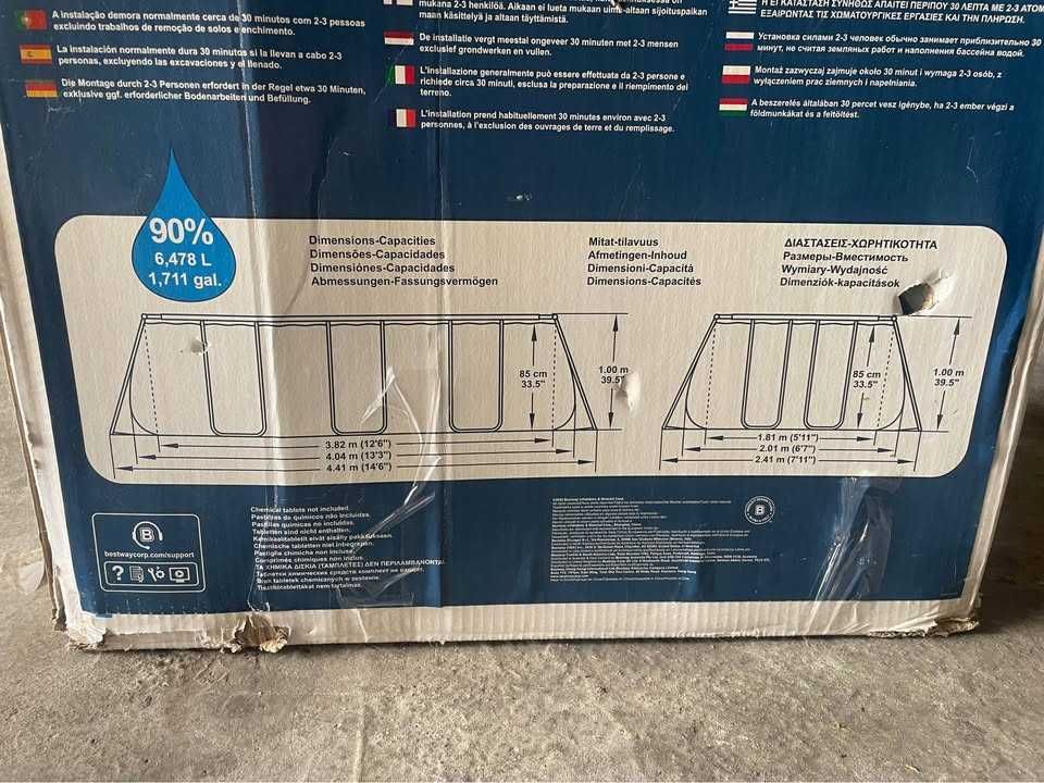 Basen stelażowy bestway
