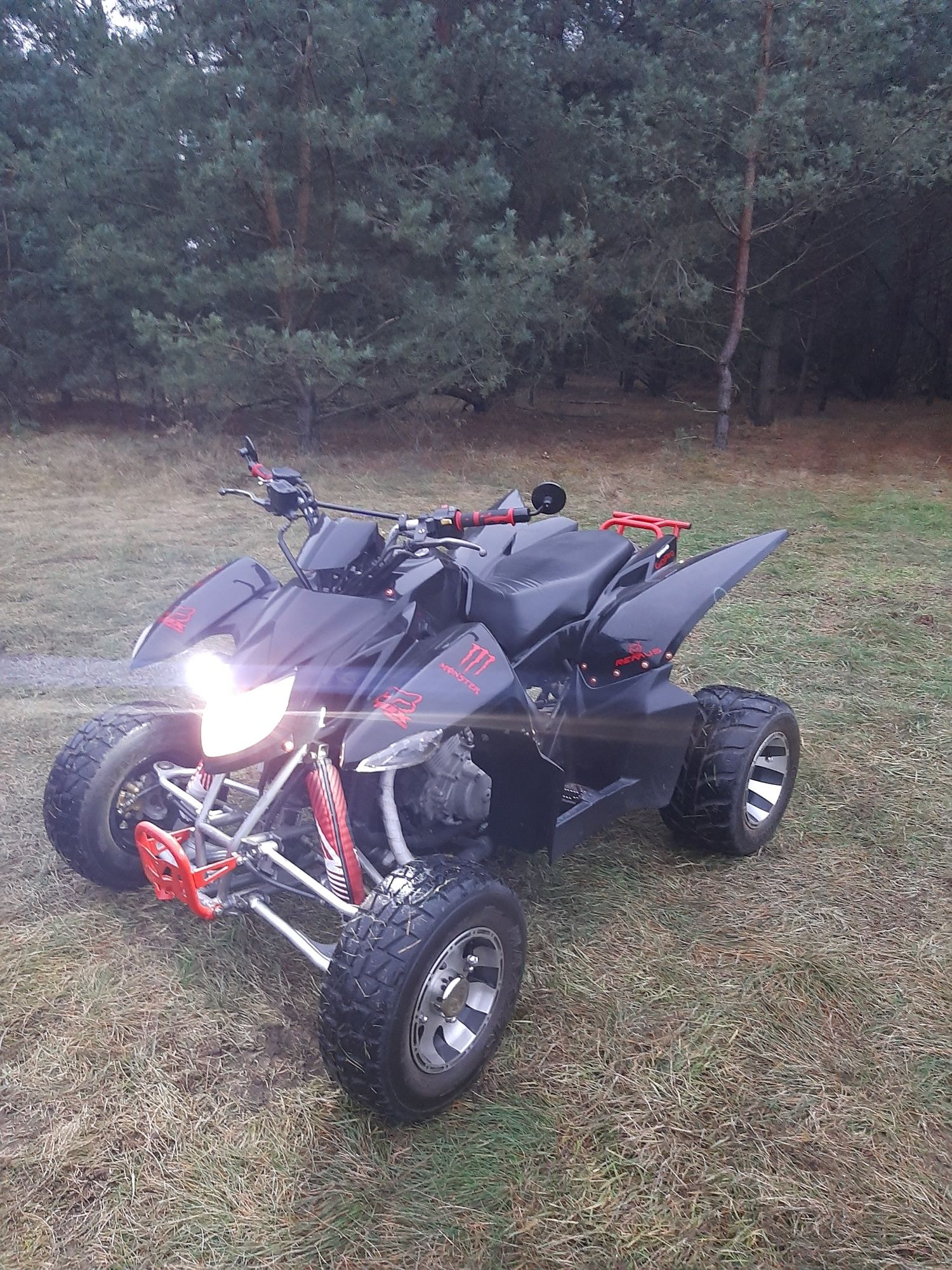 Quad Lucky star swap cb 500