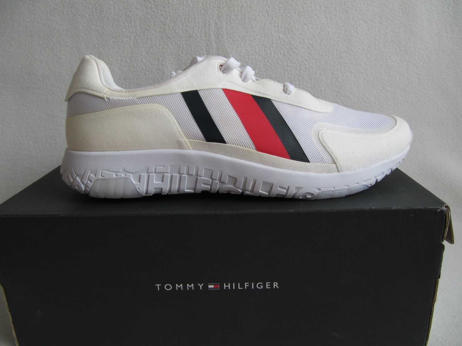 TOMMY HILFIGER letnie buty sneakersy męskie rozmiar 43, nowe