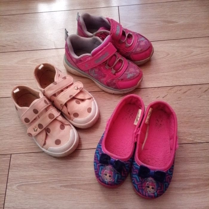 Buty rozmiar 25 zestaw