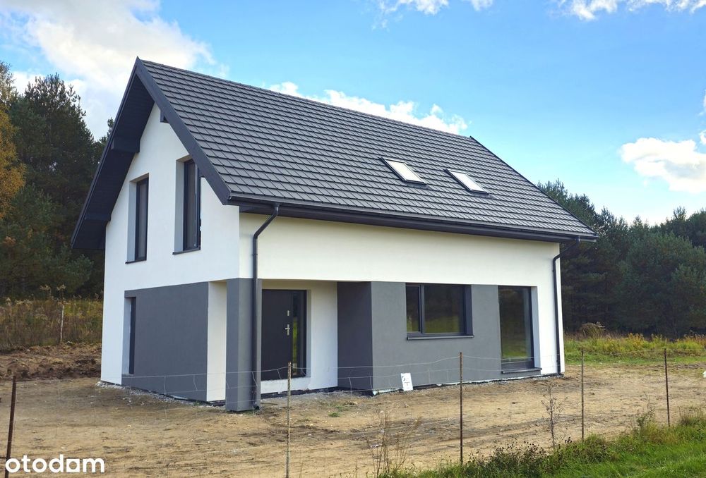 Nowy dom - 115,48 m2 - 4-pokojowy - Duża działka