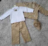 NOWY garnitur dla chłopca garniturek 98 RaBella koszula marynarka